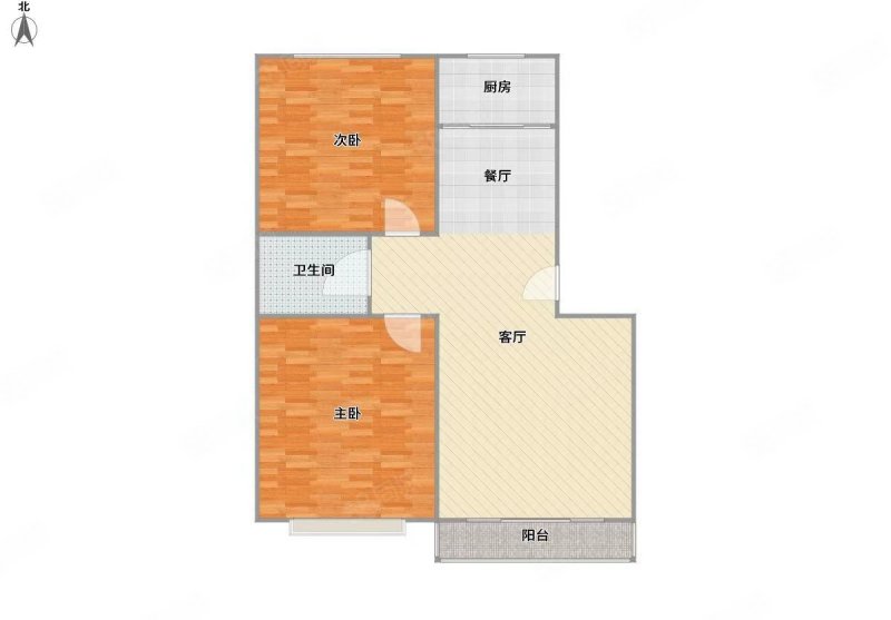 左岸风度3室1厅1卫98㎡南200万