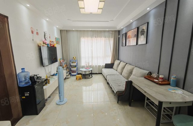 房东置换急售！水岸花语 精装边户南北通透两室 免大税带车位