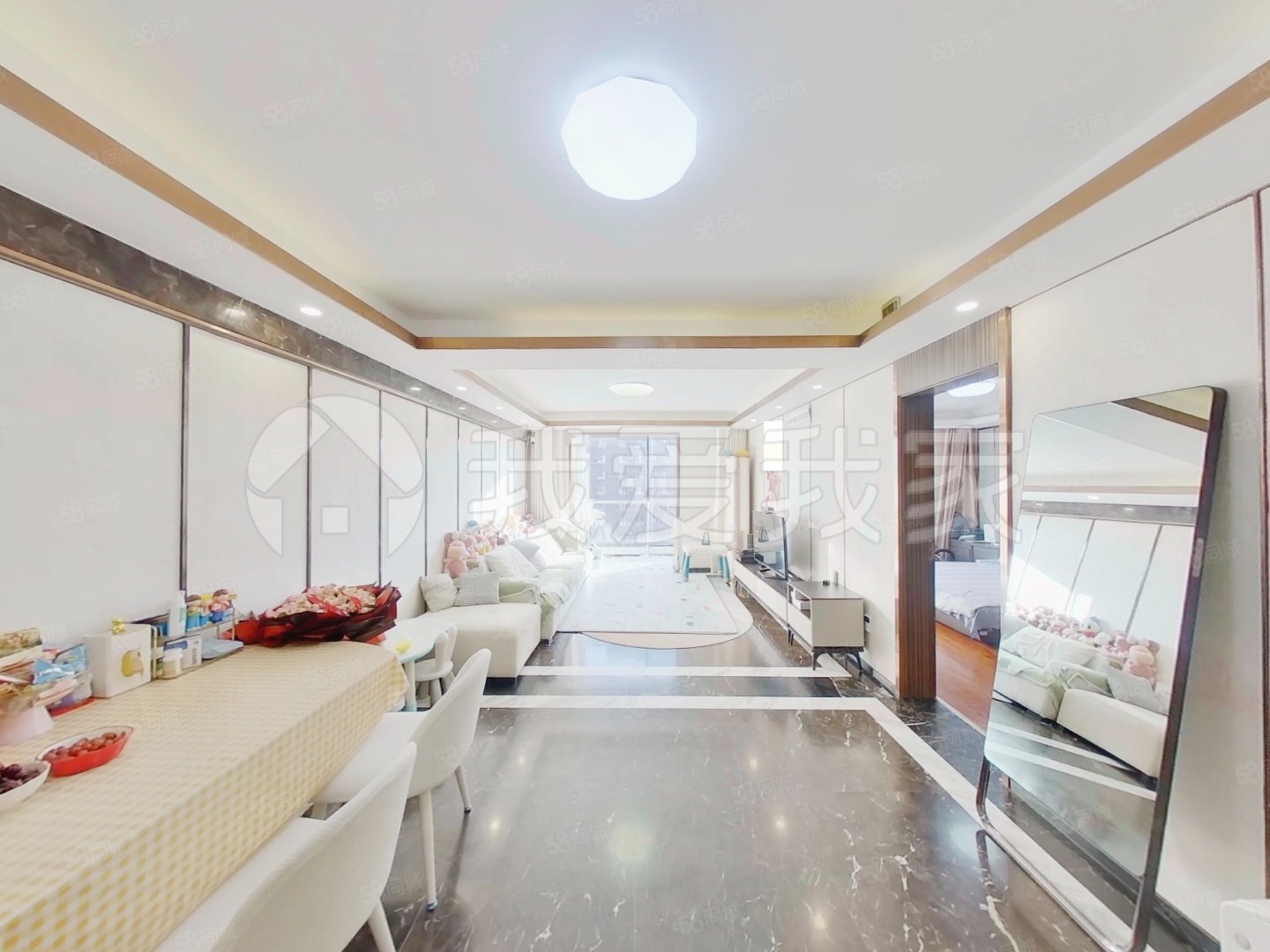 強(qiáng)佑清河新城(西區(qū))3室1廳2衛(wèi)147.94㎡南北1160萬