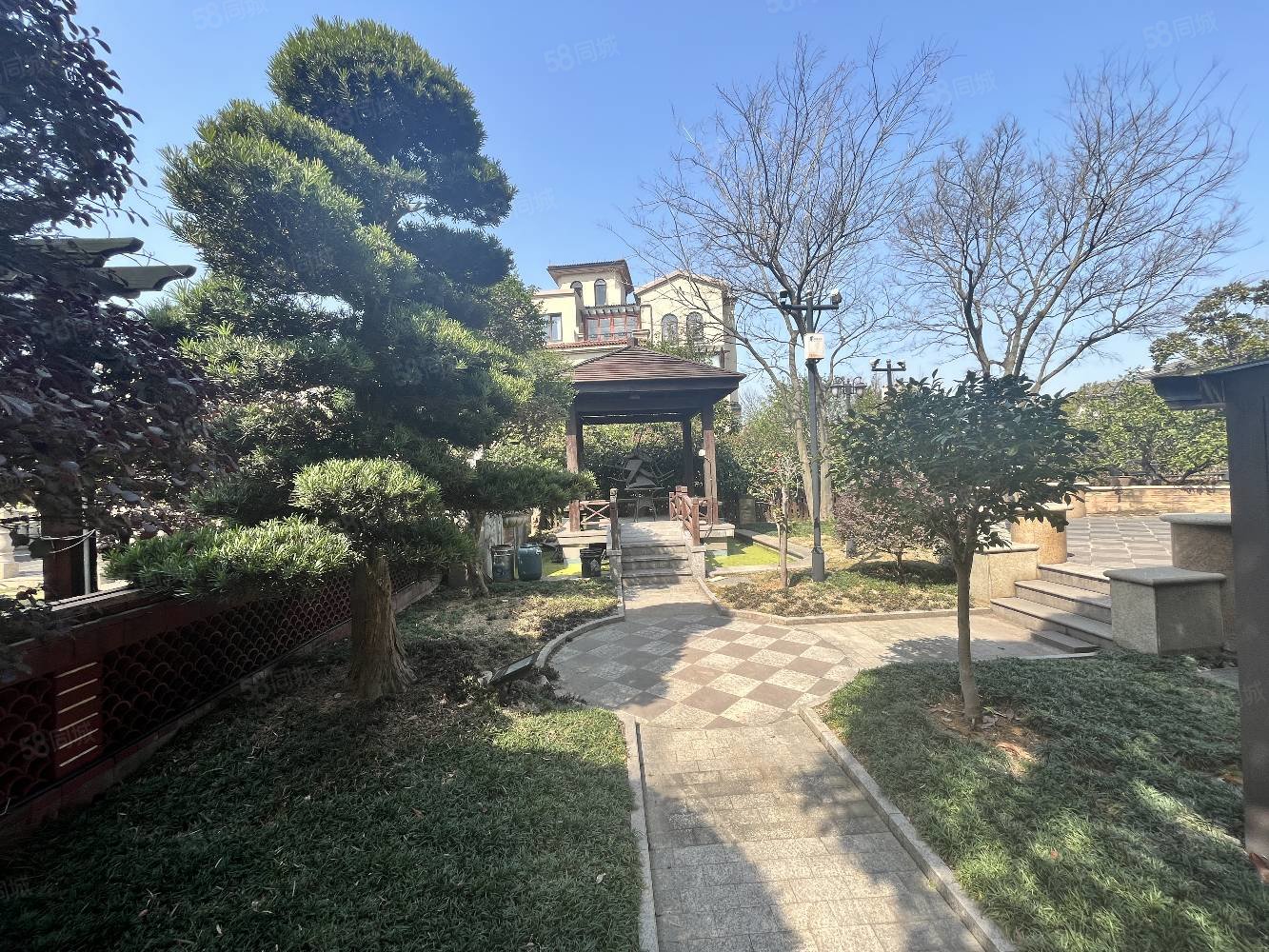 花园600平 图片里所见所得 一颗树几十万,天玺别墅(南区)-湖州58同城