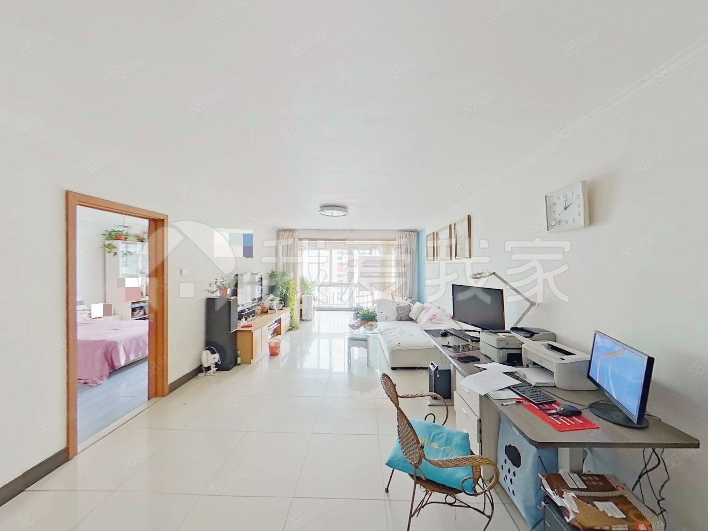 政馨園一區2室2廳1衛112.61㎡南北650萬(wàn)