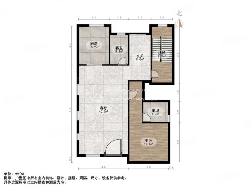 名悦山庄(别墅)5室3厅5卫441㎡南北3200万