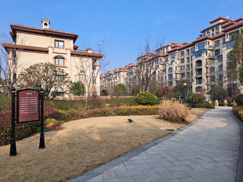 别墅美盛白河湾电梯五层前后院子带两个车位楼顶平台豪装