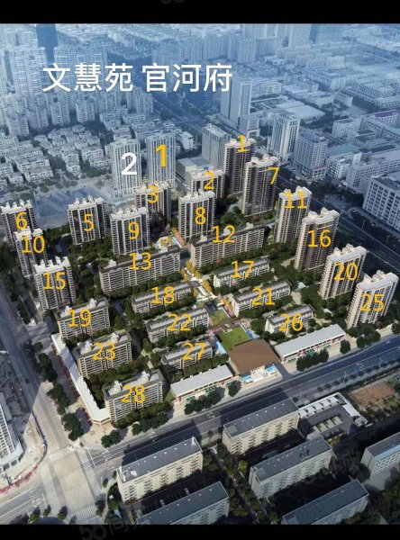 中国铁建官河府2室1厅1卫94.26㎡南北110万