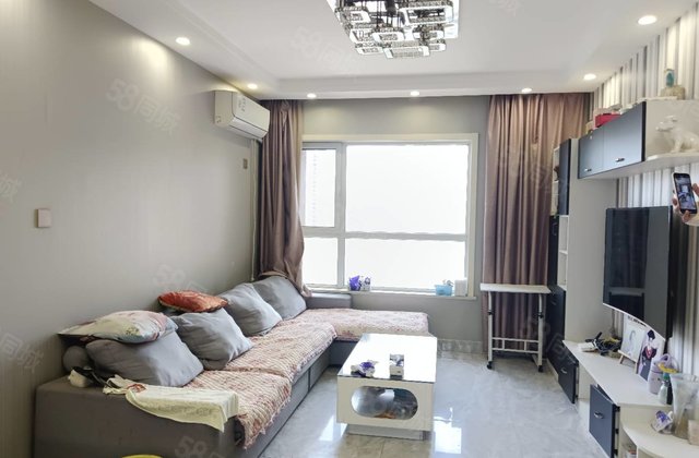 滨河大道 东苑中学 滨河实验 水岸花语 精装两室 东边户