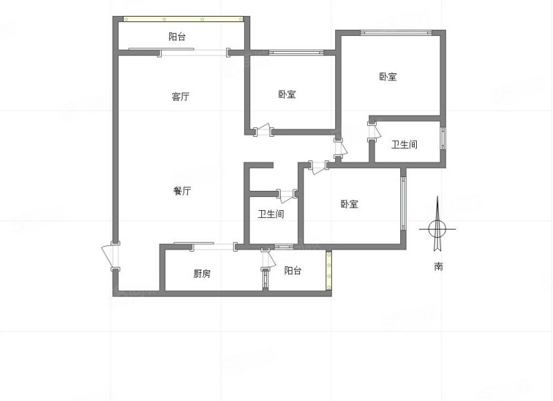 鲁能领秀城四街区(洋房叠拼)3室2厅2卫86.39㎡南126万