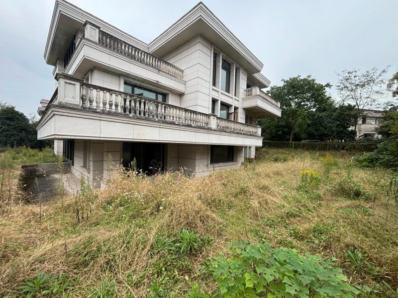 东钱湖比华利二期独栋别墅临河位置好一圈花园比较通透的房子