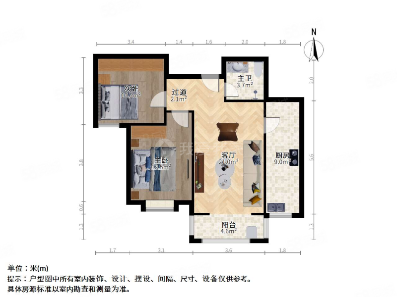 中悦城尚城户型图图片