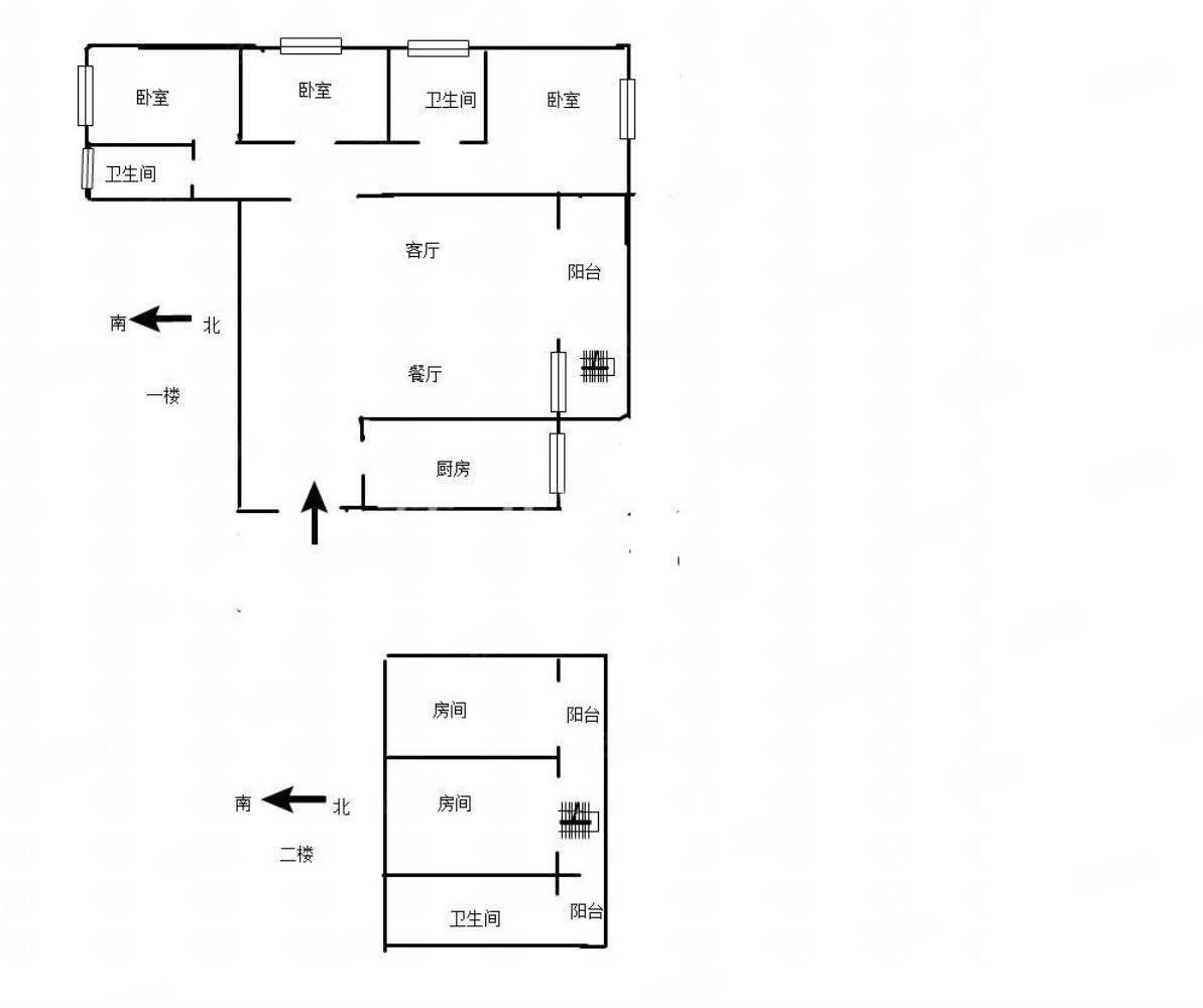 德和领秀广场5室2厅2卫150㎡南北132.6万