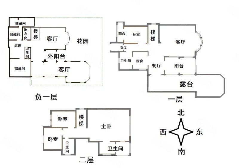 阳光城君山墅4室3厅4卫365.05㎡东西880万