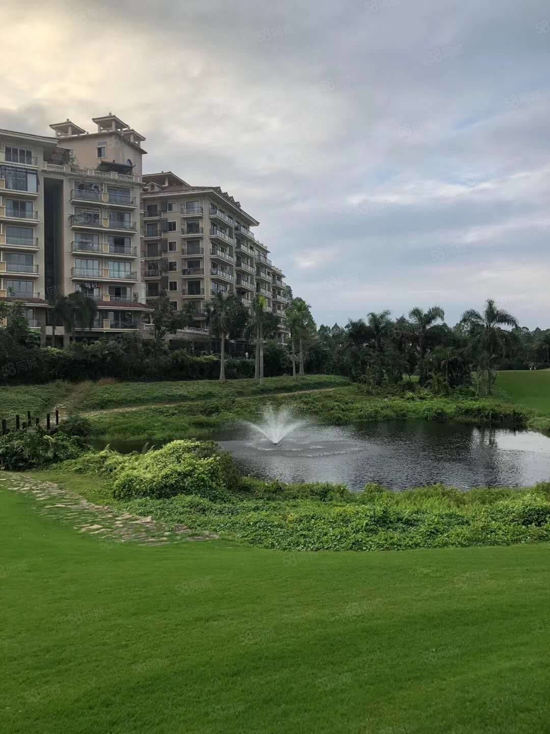 5大房一线高尔夫景,南向精装,观澜湖新城站地铁,观澜豪园观景赛维纳