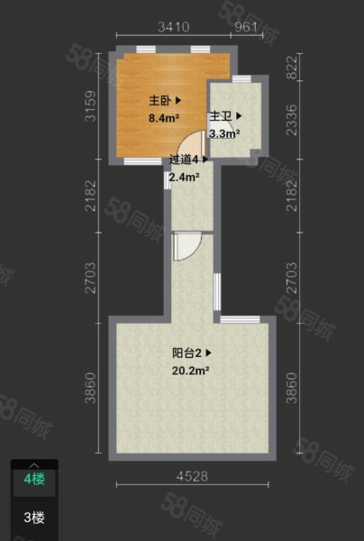 温泉山谷(别墅)4室2厅3卫138㎡南北138万