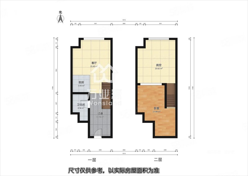 君景广场1室0厅0卫59㎡南51万