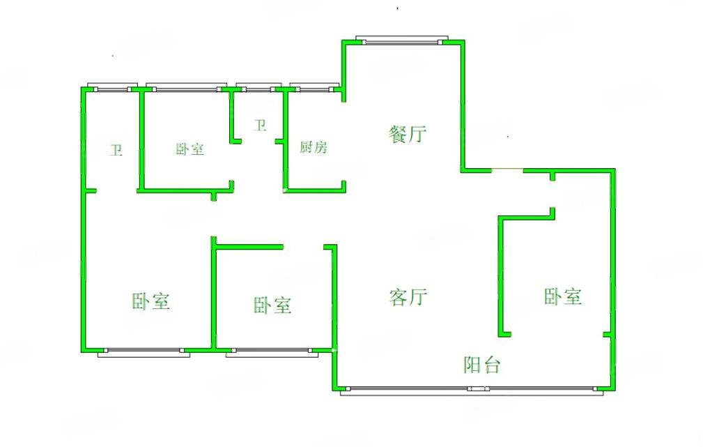 建发天玺4室2厅2卫164.39㎡南北141万