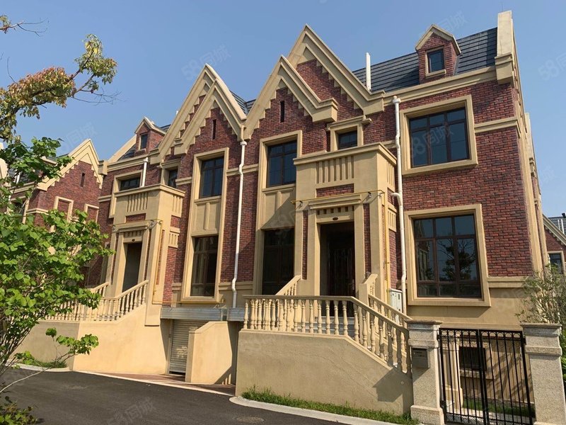 海门临江新区大双拼别墅现房出售 带车库 赠送地下室 带电梯讲