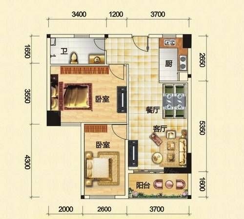 御景园(团风)3室2厅2卫115㎡南北43.8万