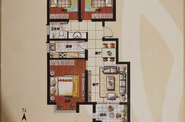 房东直卖，电梯洋房，，水岸花语市民文化中心，送地下室