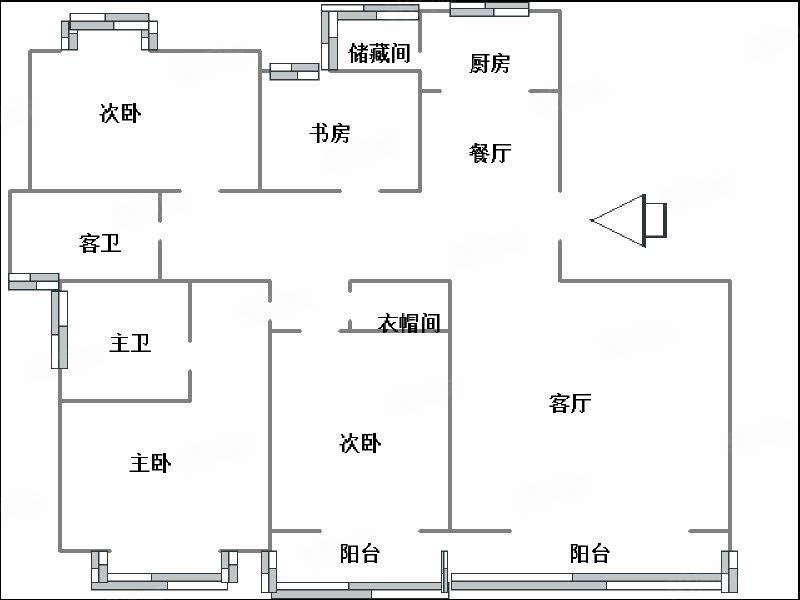 水岸华庭户型图图片