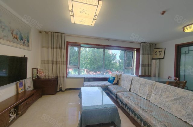 全明边户带车储 三室双卫精装修 方正好户型 干净采光好