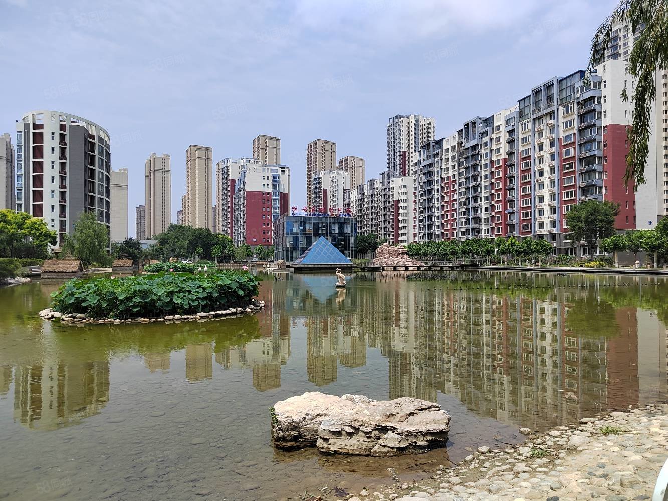 小高层 精装三室 152平米 包新本税,卓正丽景蓝湾(b区)-保定58同城