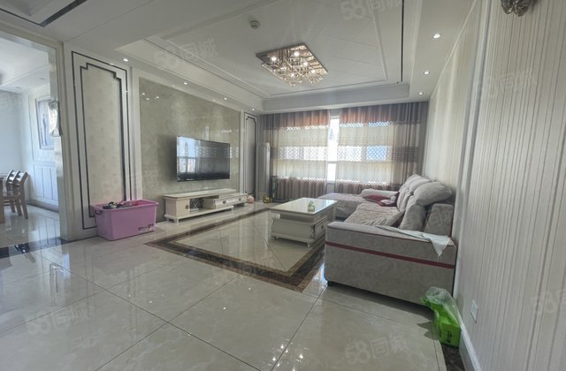 徒骇河附近 昌润莲城边户可观景三室两卫精装修有车位有储免大税