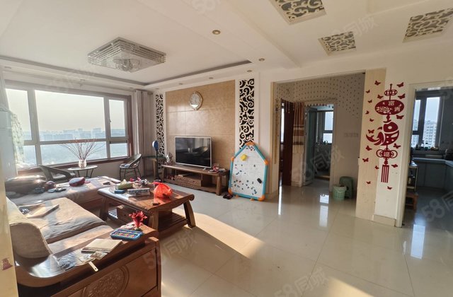 徒骇河西邻 莲湖大厦 文化中心 昌瑞莲城精装三室双卫 带车储