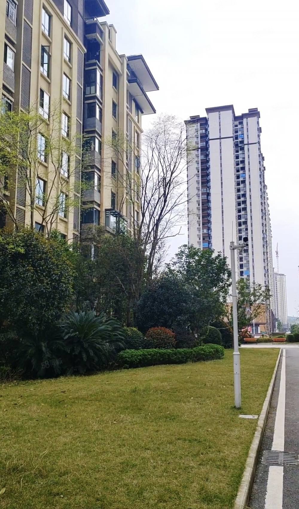 紫云台二期北苑品质小区环境好毛胚房,紫云台二期(北苑)-广安58同城