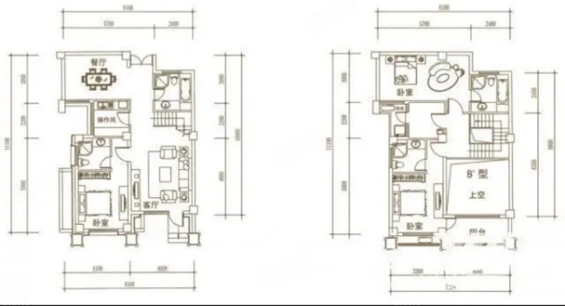 龙港华鸿中央原墅(别墅)5室2厅4卫147㎡南北298万