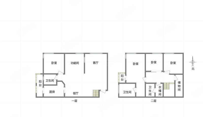 佳华世纪新城(D区)4室2厅3卫215.47㎡南北155万