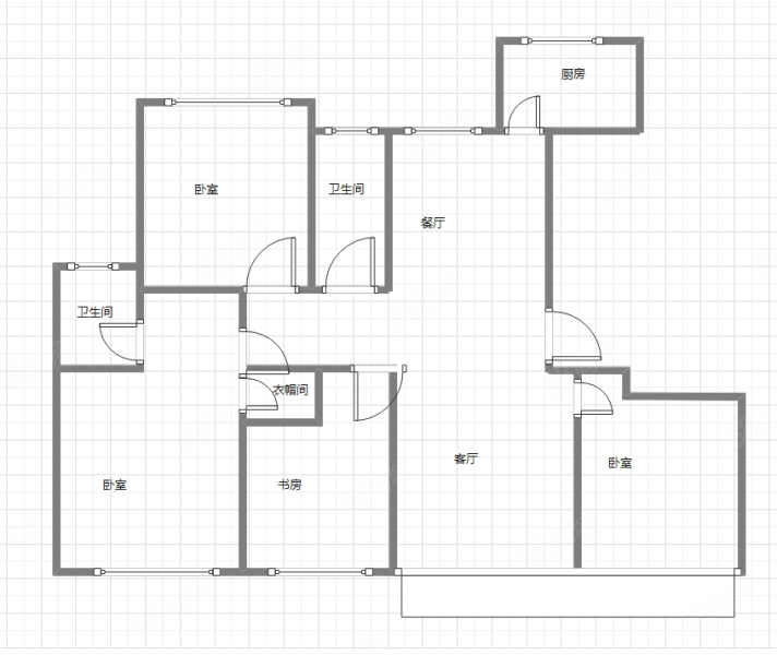 百合御景城东区4室2厅2卫163㎡南北135万