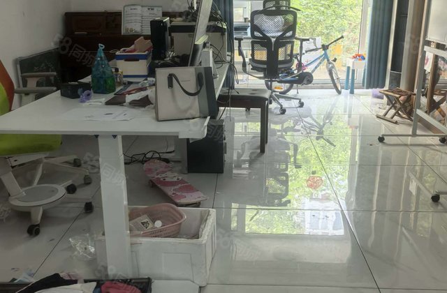 出门就是环城湖孝心一楼带院子