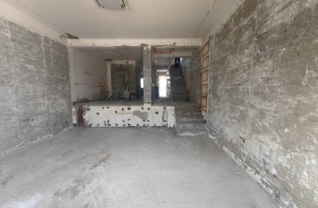 湖边房 城市主人别墅 共三层 带南北两个院 户型好 带车库