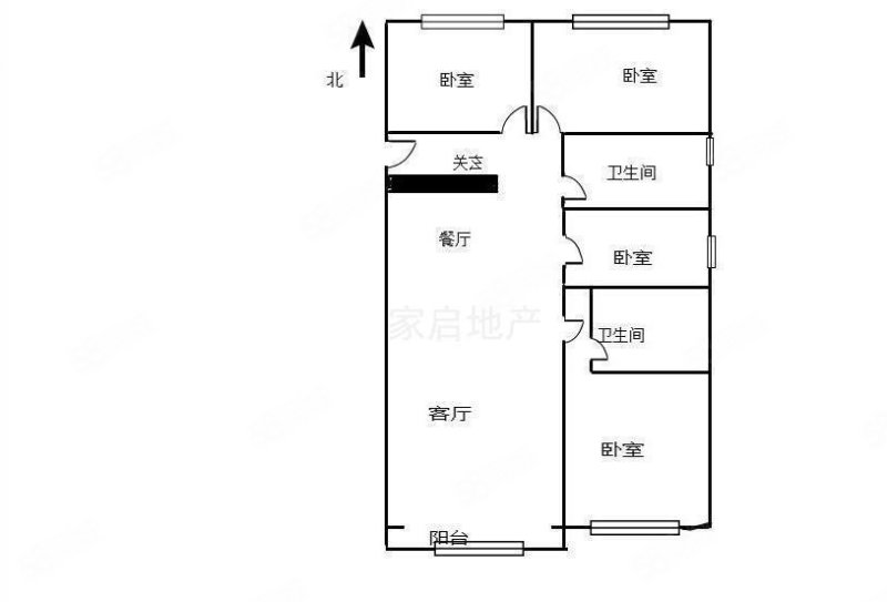 富力城(二期AB区)3室2厅2卫120㎡南北79.8万