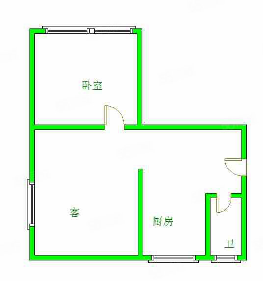 下东营小学家属楼1室2厅1卫52㎡南北39万