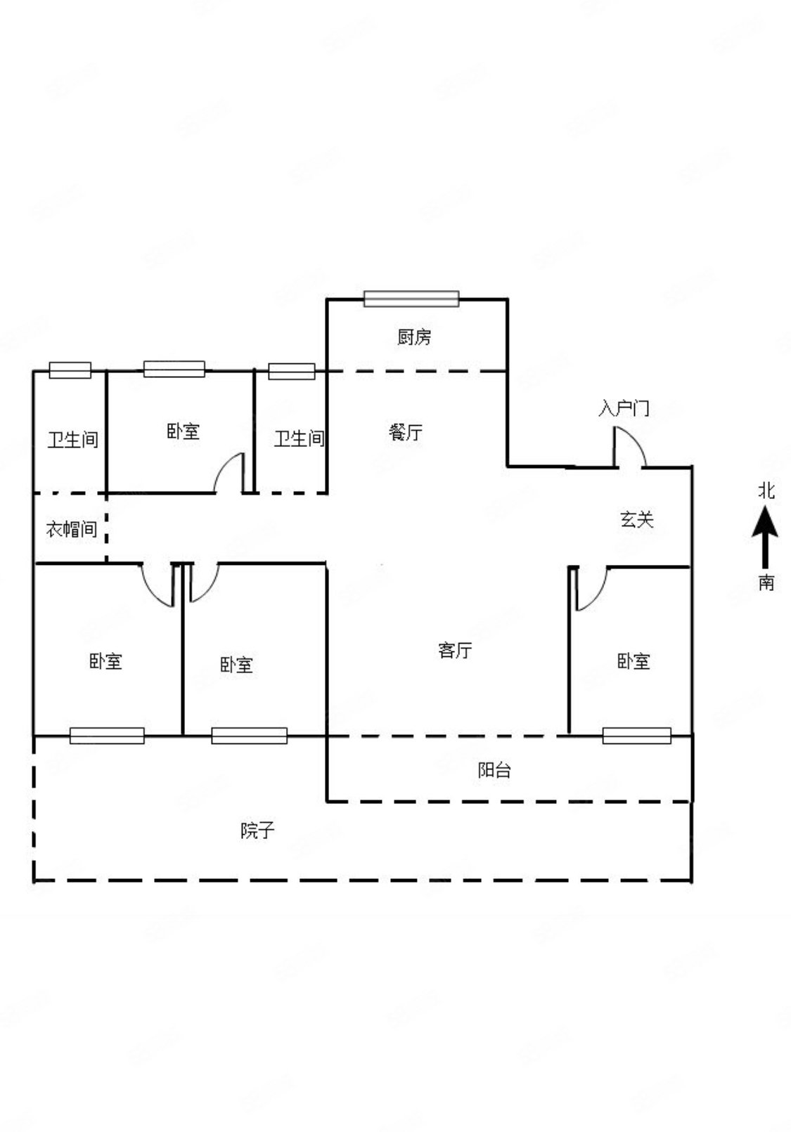 电梯洋房 一楼带院带负一 劳斯莱斯户型 四室两厅 万特公馆