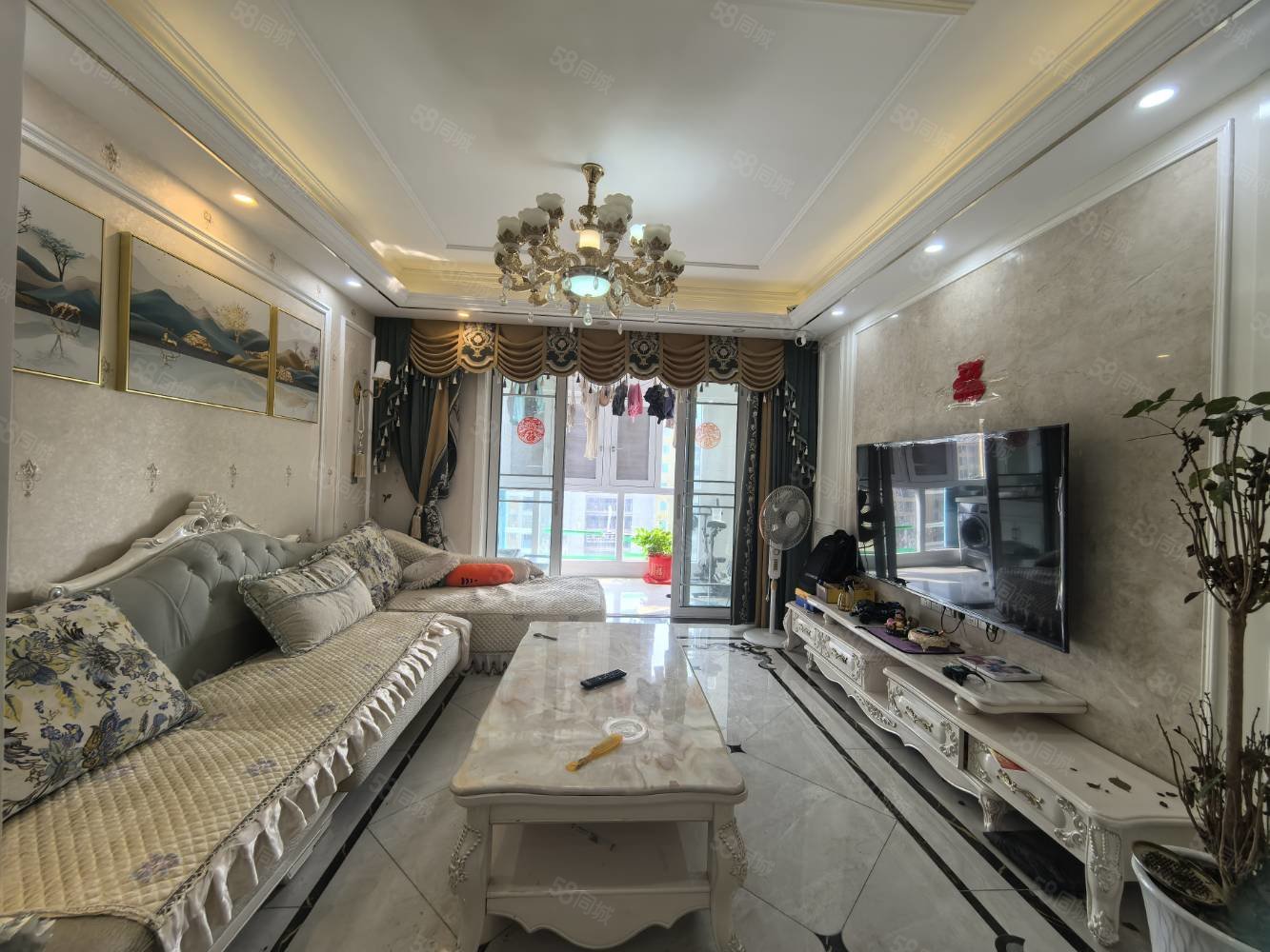 翰林珑城3室2厅1卫110㎡南北65万