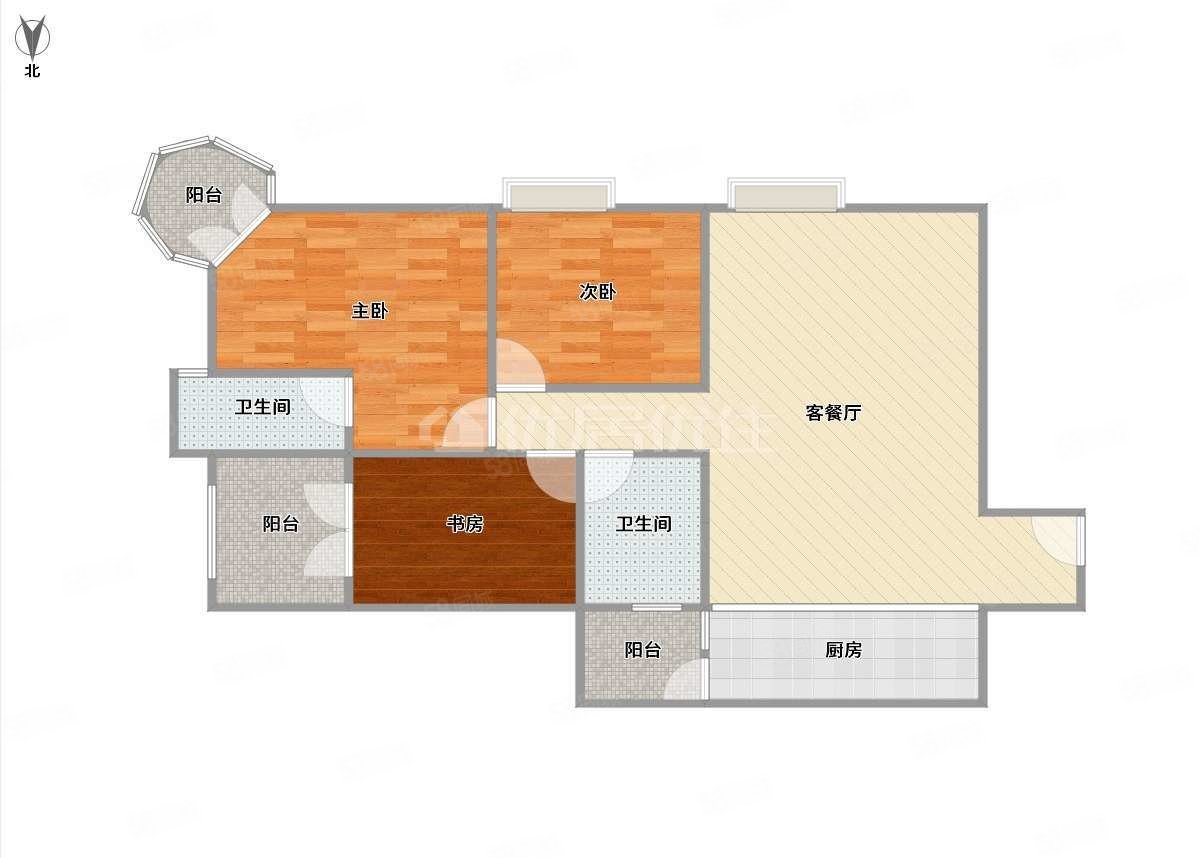 骋望骊都(南区) 118平 106万 南北通透,骋望骊都(南区)-南宁58同城