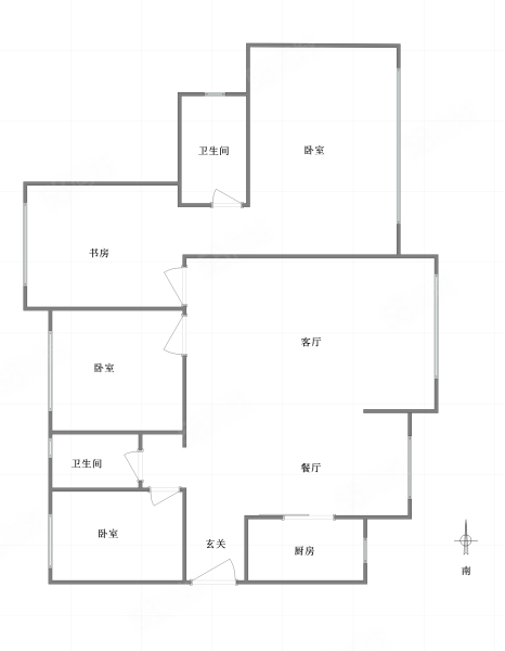 碧桂园渝南首府3室2厅2卫134㎡南北145万