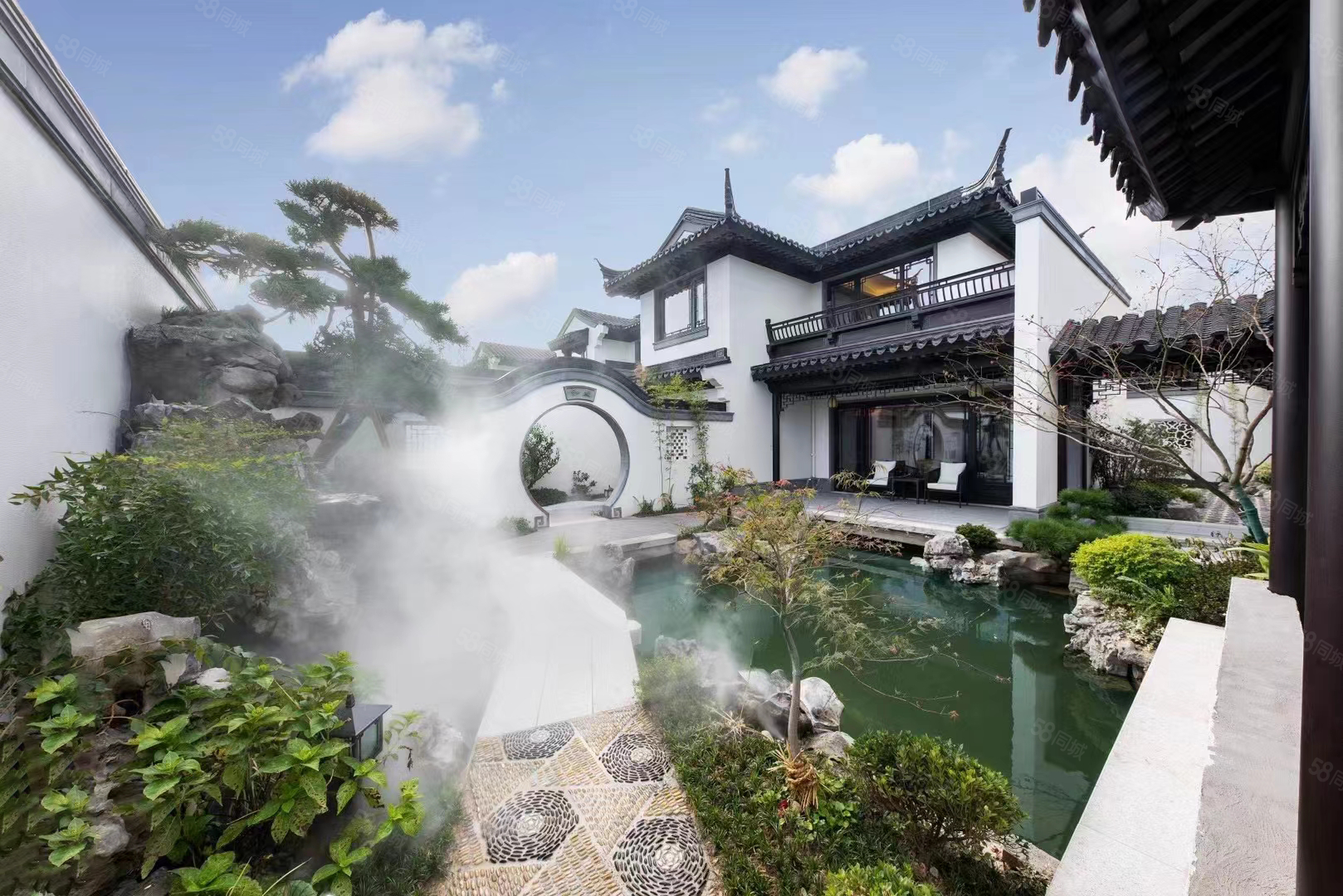 【10图】南太湖龙之梦旁 绿城精装修中式合院 香山帮工艺 花园150平