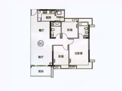 汇景新城3室2厅2卫145㎡南181万