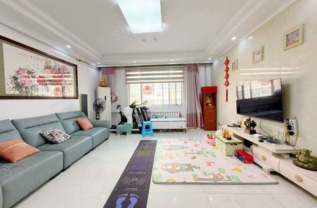 三室朝阳130平 亚大 精装  东昌中学 三楼 金鼎没物业翡