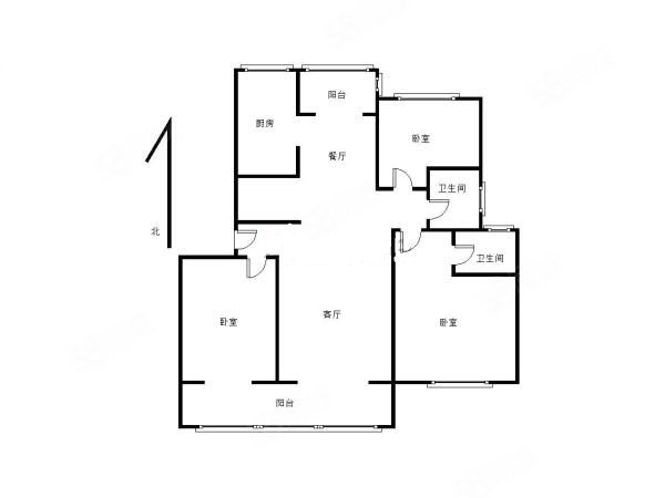 南北通透,户型方正,双阳台,采光充足,建业大城小院-周口58同城
