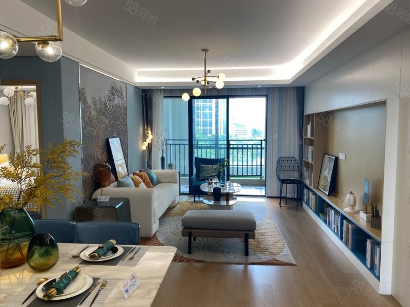 临泉县名邦新房首付两成双边户工地房看房方便