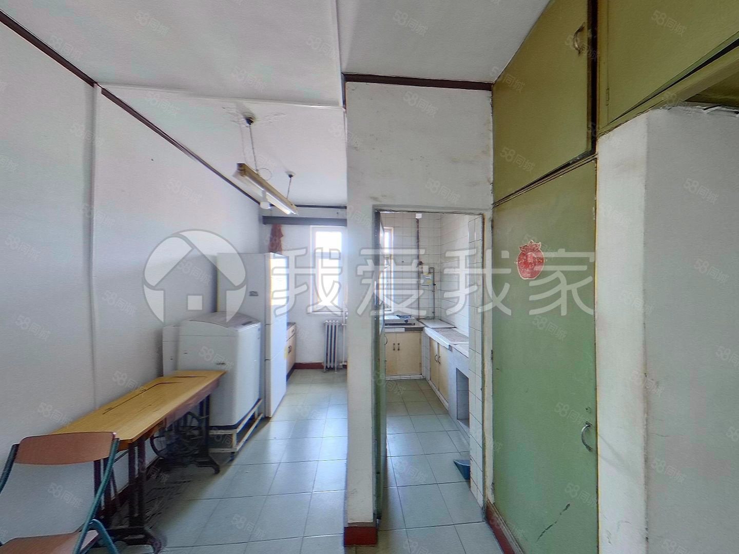 古城街道燕山水泥廠社區(qū)2室1廳1衛(wèi)56.59㎡南北129萬(wàn)