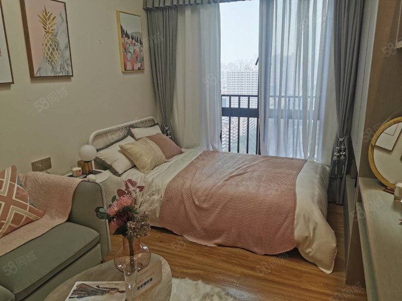 宝安新纪元万达广场 精装公寓1至3房 带阳台通燃气 住兼投