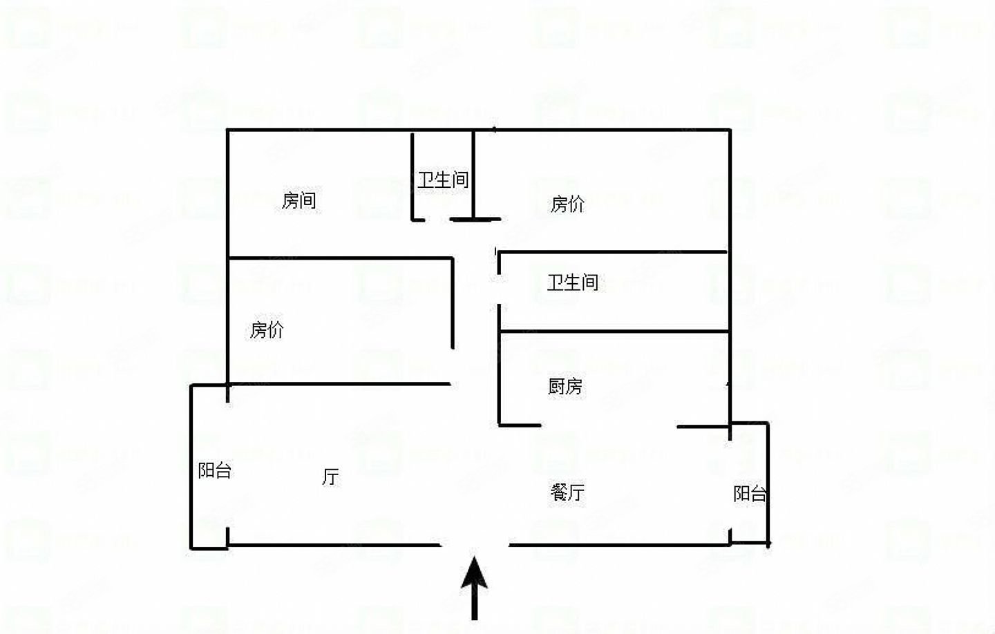 孺子旁御景东方南北通透户型送入户花园大四房看房有钥匙