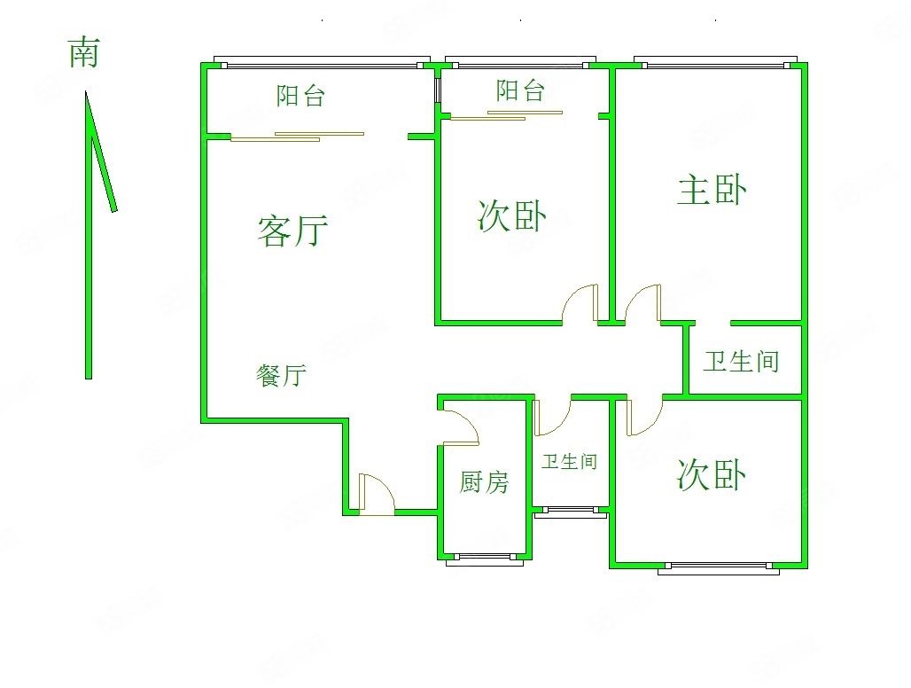 临安吴越府户型图图片