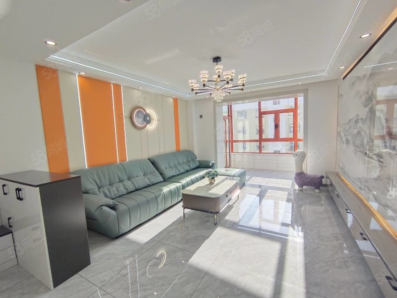 两室两厅,精装修,南北通透,镜湖花园-松原58同城