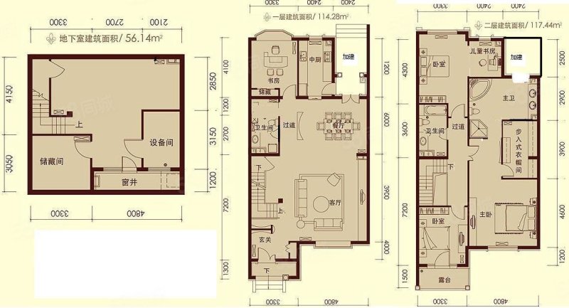 润泽庄园4室2厅3卫300.55㎡南2800万