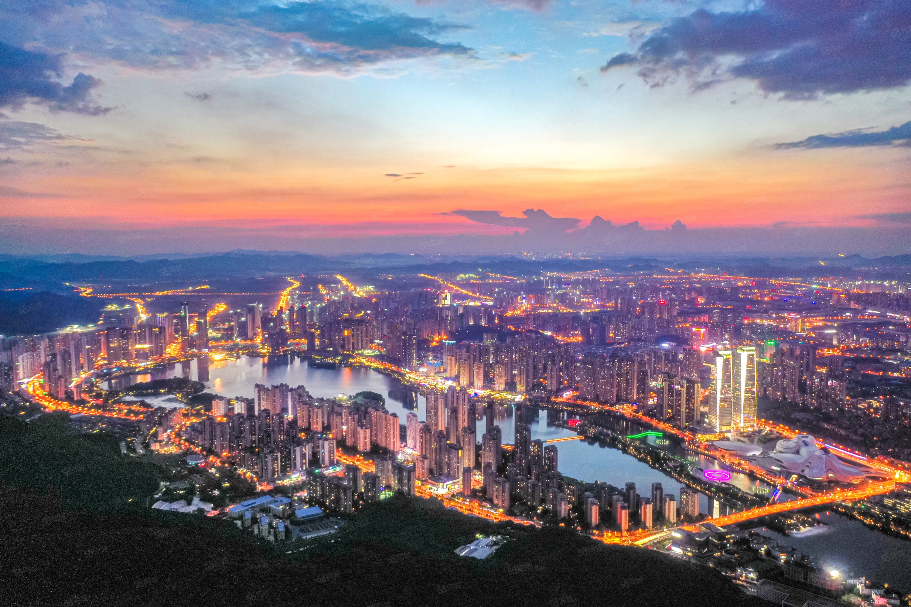 府由中化集团子公司方兴地产在长沙湘江新区梅溪湖国际新城cbd核心区